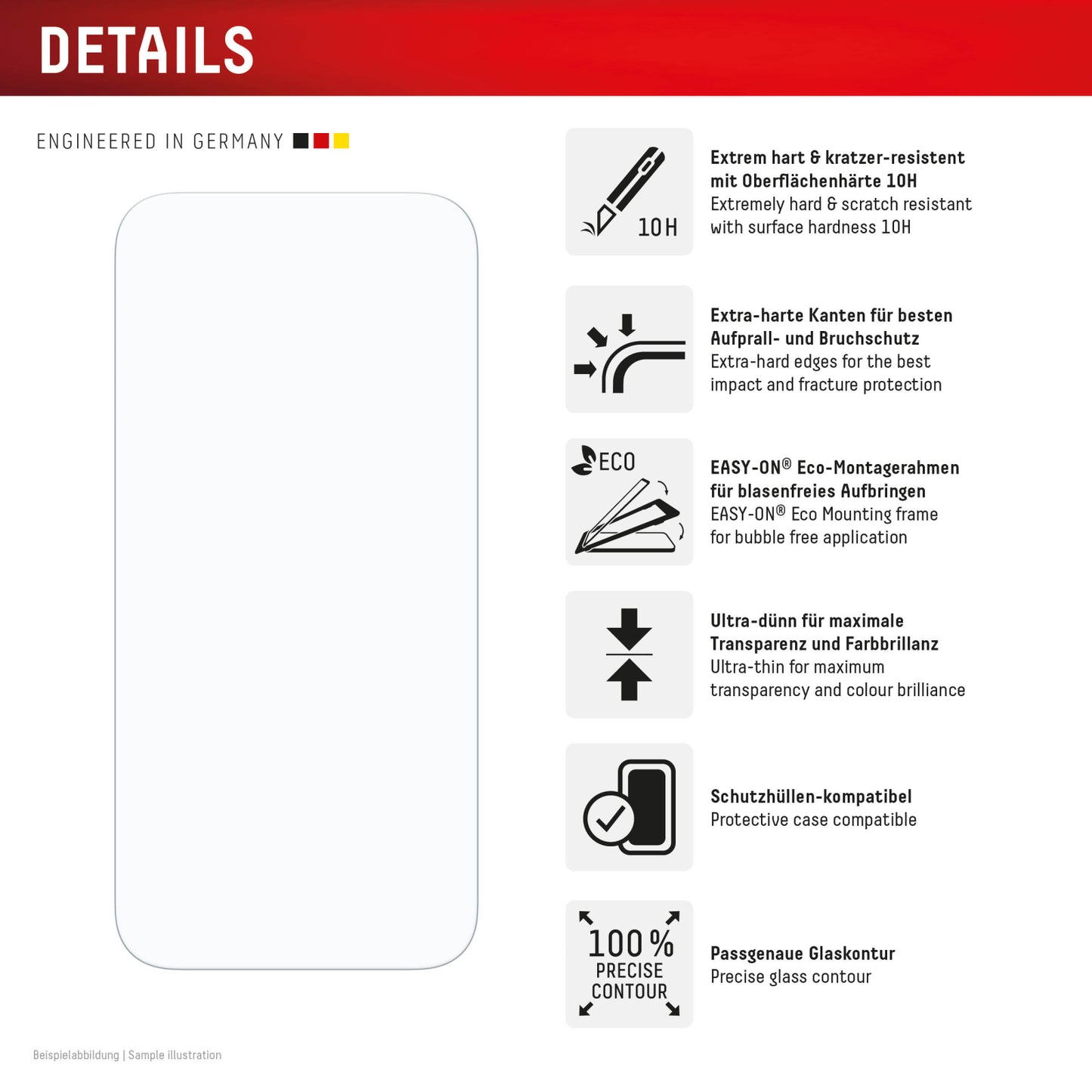 DISPLEX Real Glass iPhone Air