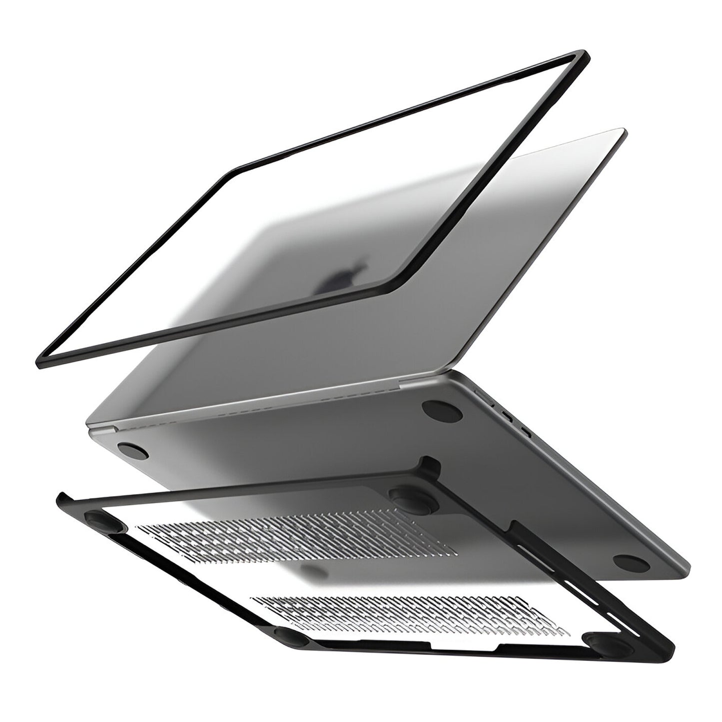 Mobilize Protection Cover for Apple MacBook Pro 14inch (2021 - 2026) Transparent Black