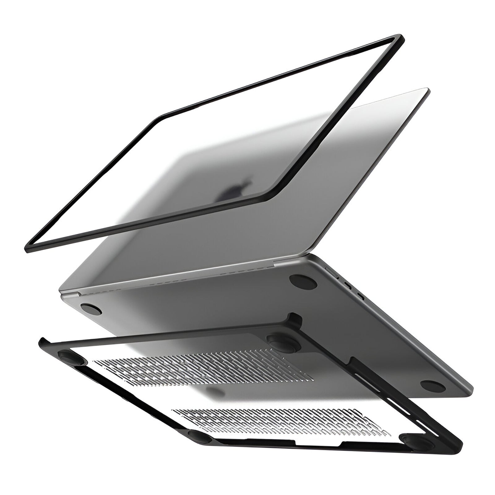 Mobilize Protection Cover for Apple MacBook Pro 14inch (2021 - 2026) Transparent Black