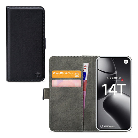 Mobilize Classic Gelly Wallet Book Case Xiaomi 14T Schwarz