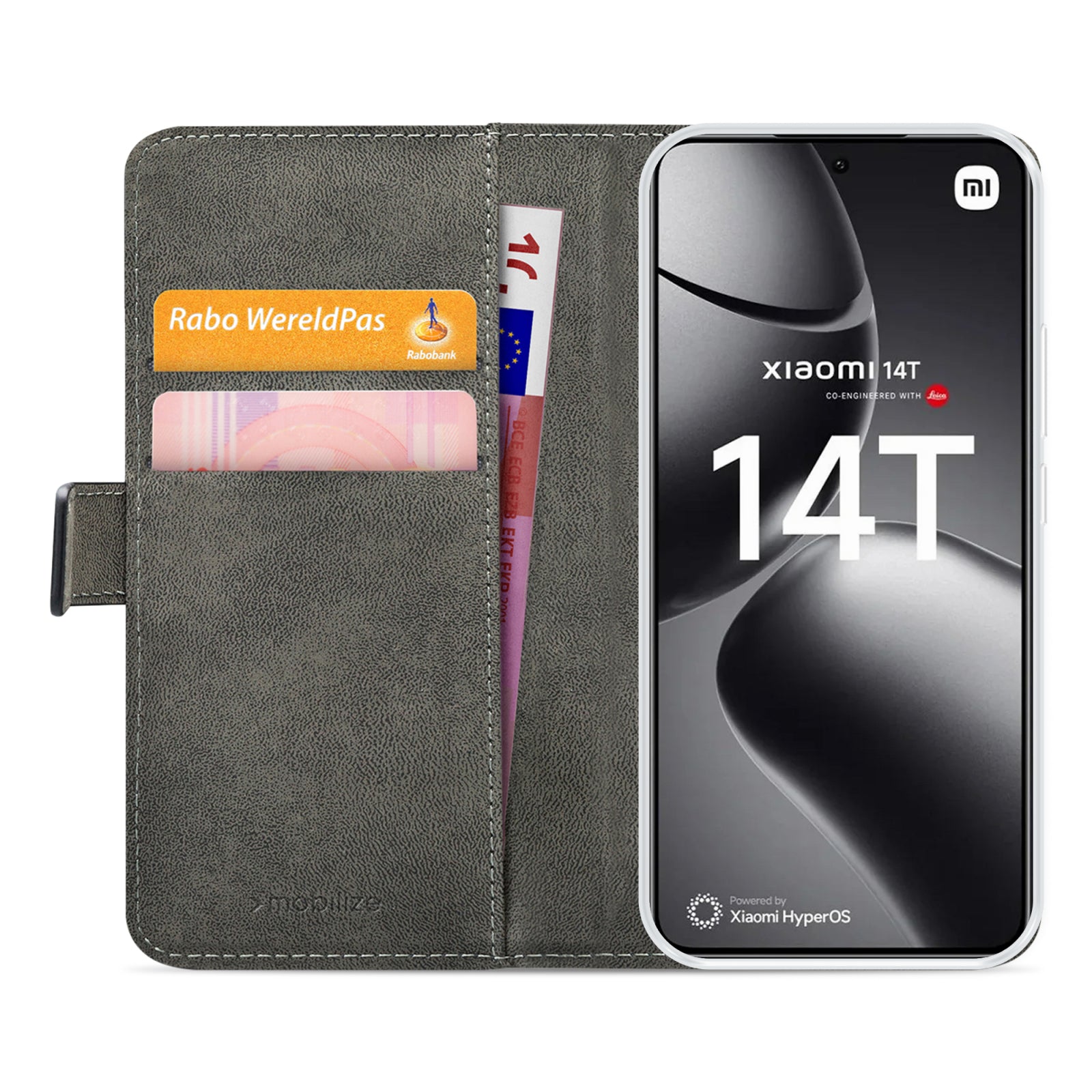 Mobilize Classic Gelly Wallet Book Case Xiaomi 14T Black