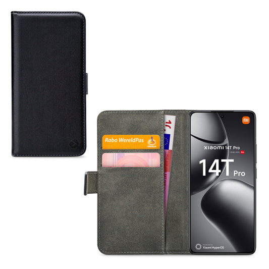 Mobilize Classic Gelly Wallet Book Case Xiaomi 14T Pro Schwarz