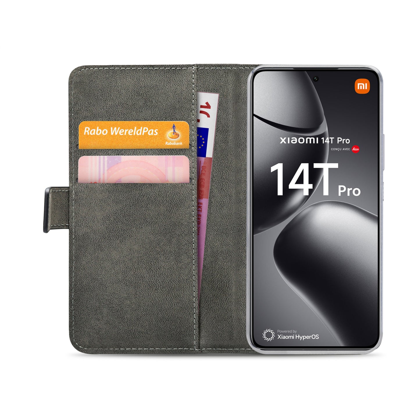 Mobilize Classic Gelly Wallet Book Case Xiaomi 14T Pro Black