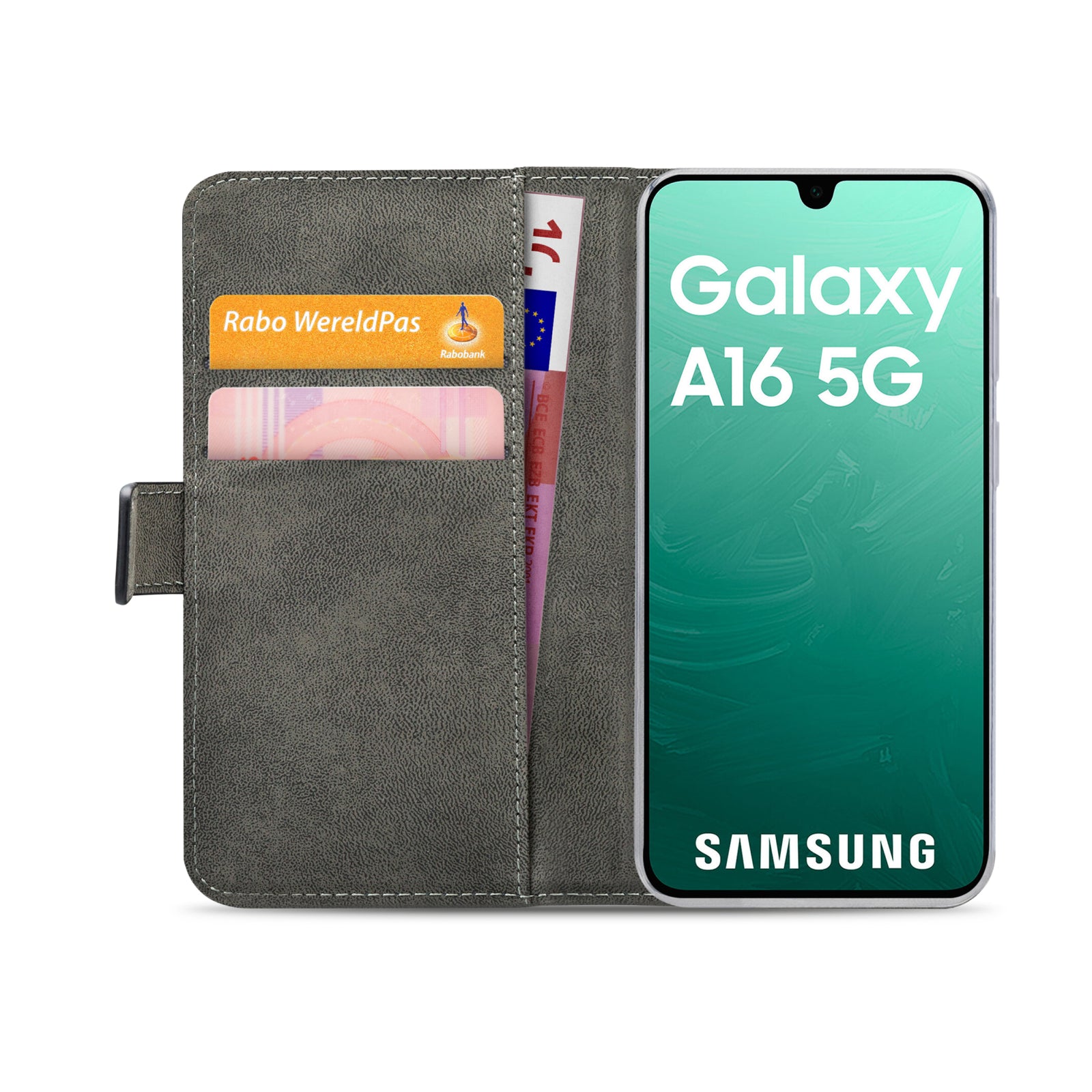 Mobilize Classic Gelly Wallet Book Case Samsung Galaxy A16 4G/5G Black