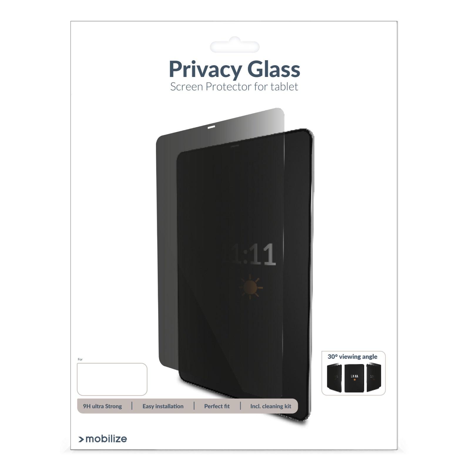 Mobilize Privacy Glass Screen Protector for Apple iPad 10.9 (2022)/iPad 11 (2025)