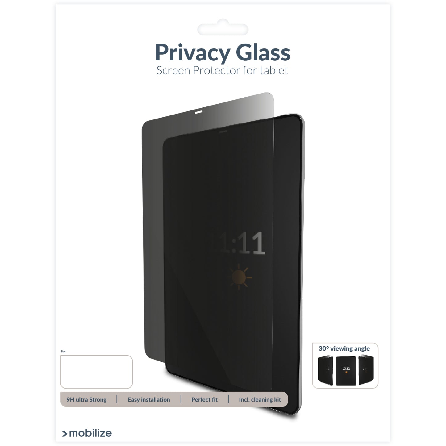 Mobilize Privacy Glass Screen Protector for Apple iPad Pro 11 (2024/2025)