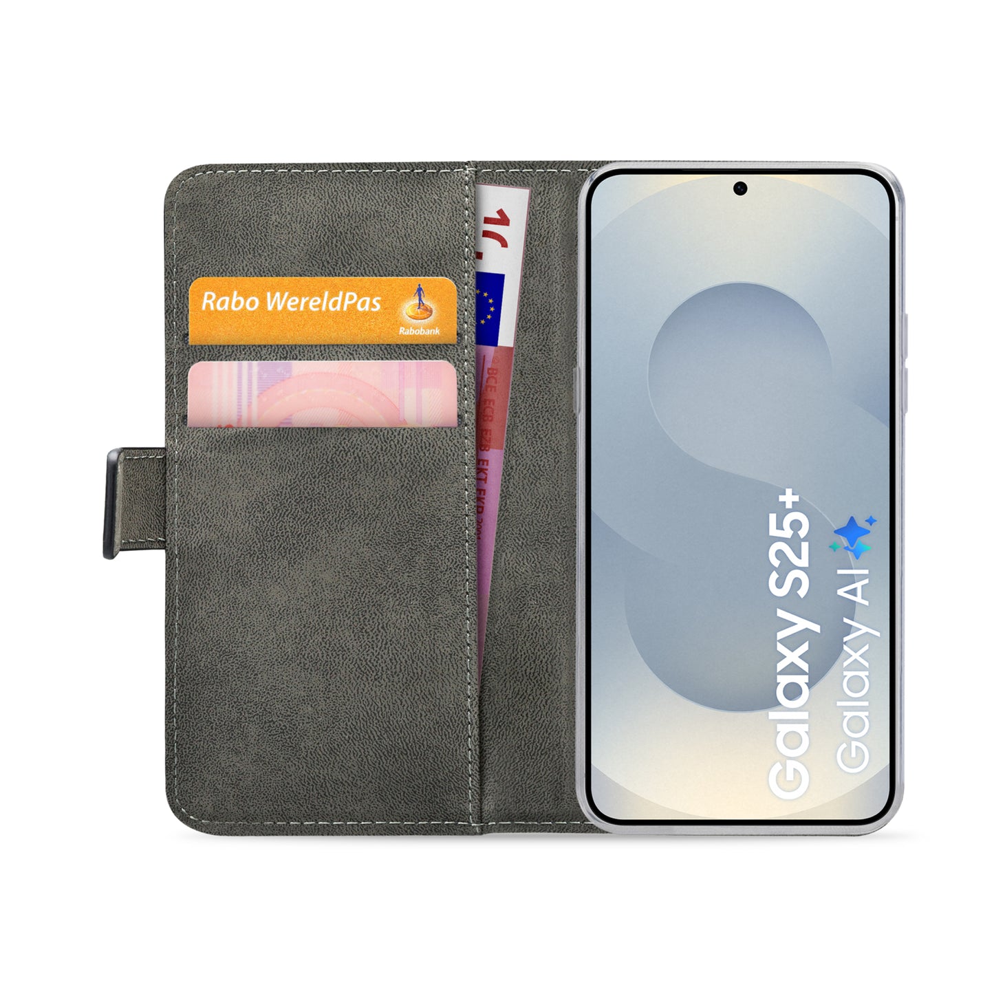 Mobilize Classic Gelly Wallet Book Case Samsung Galaxy S25+ 5G Black