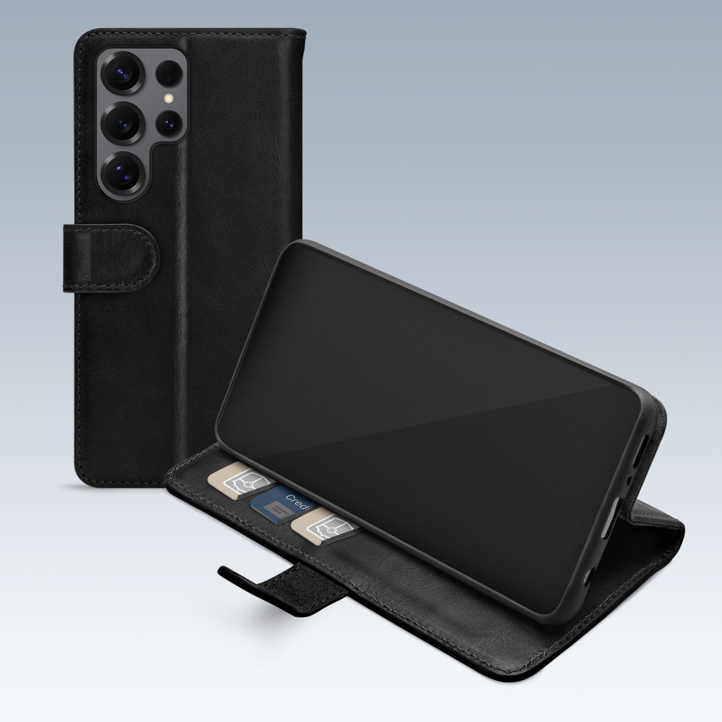 Mobilize Premium Gelly Wallet Book Case Samsung Galaxy S25 Ultra 5G Black
