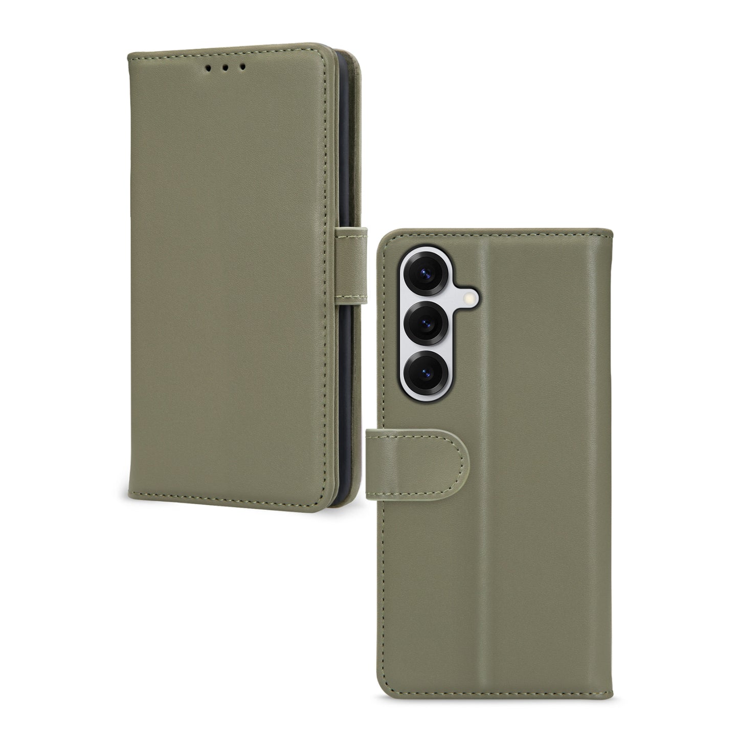 Mobilize Premium Gelly Wallet Book Case Samsung Galaxy S25 5G Green