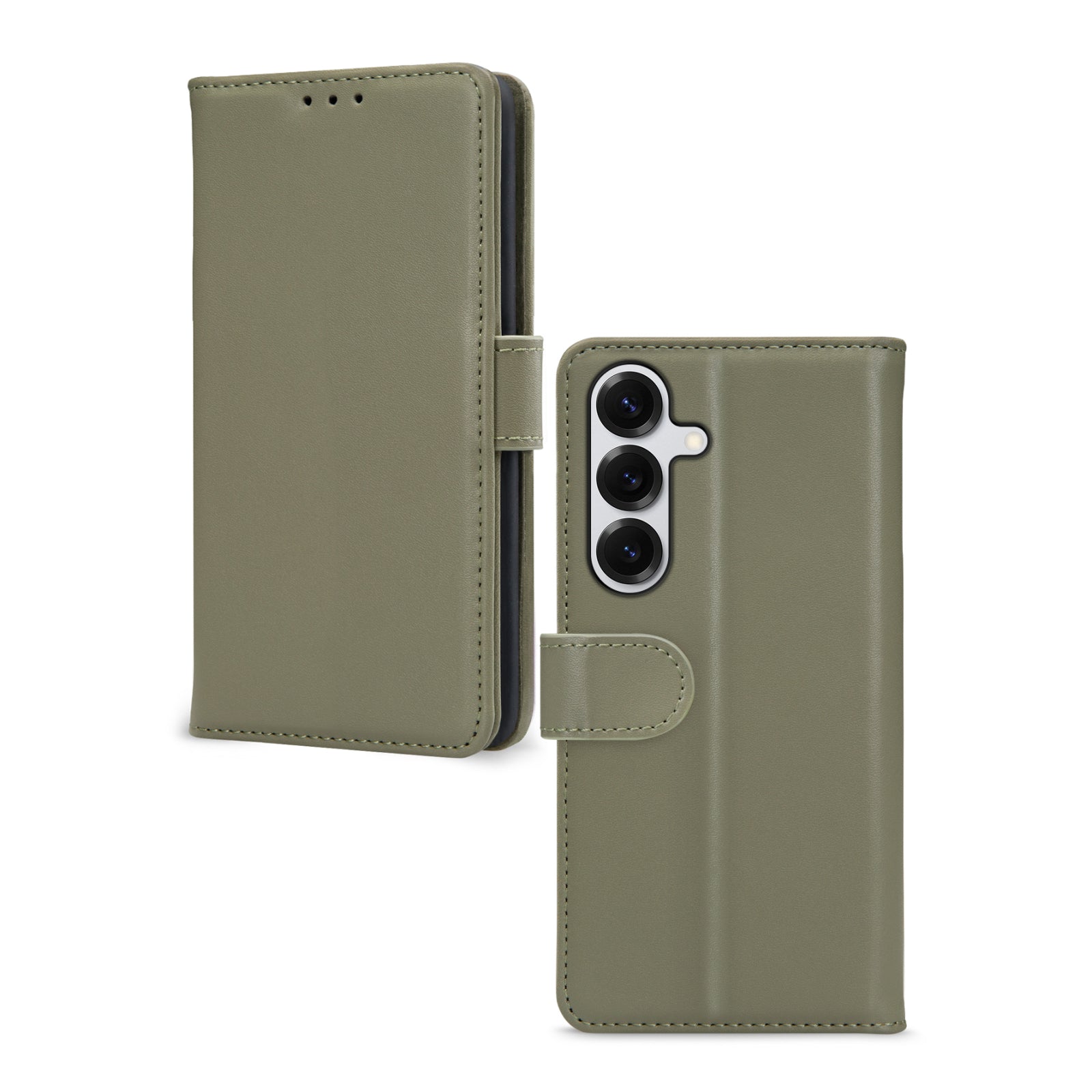 Mobilize Premium Gelly Wallet Book Case Samsung Galaxy S25 5G Green