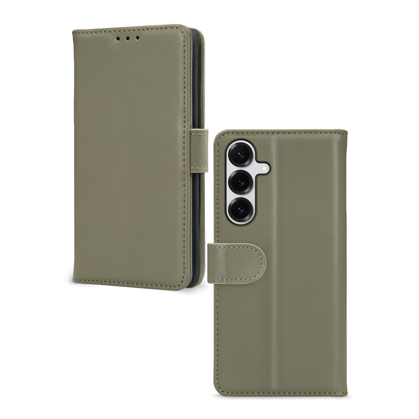 Mobilize Premium Gelly Wallet Book Case Samsung Galaxy S25+ 5G Green