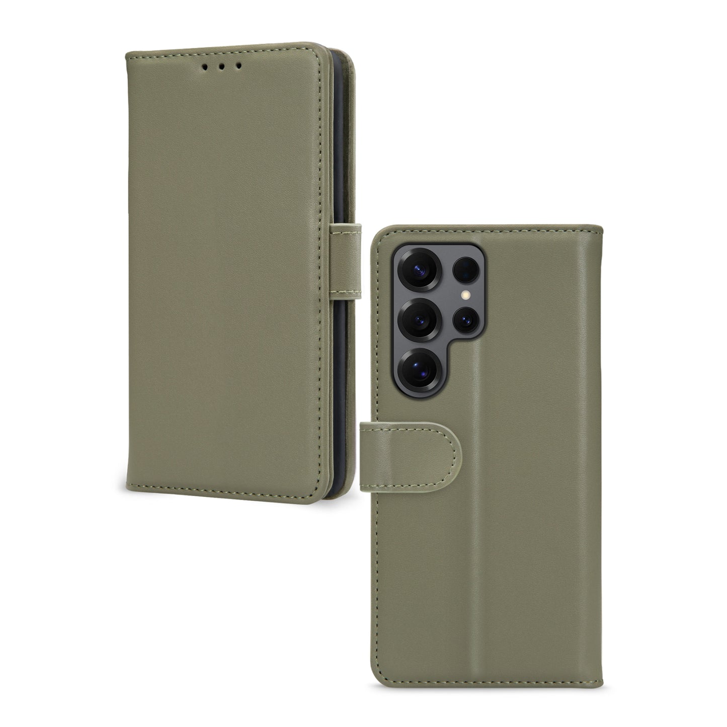 Mobilize Premium Gelly Wallet Book Case Samsung Galaxy S25 Ultra 5G Green