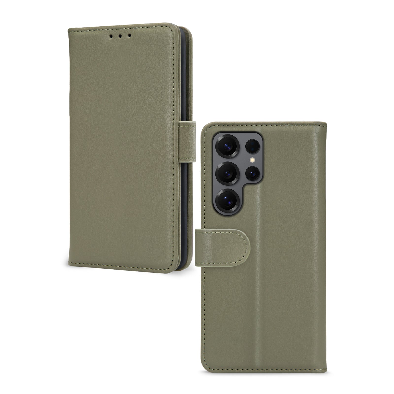 Mobilize Premium Gelly Wallet Book Case Samsung Galaxy S25 Ultra 5G Green