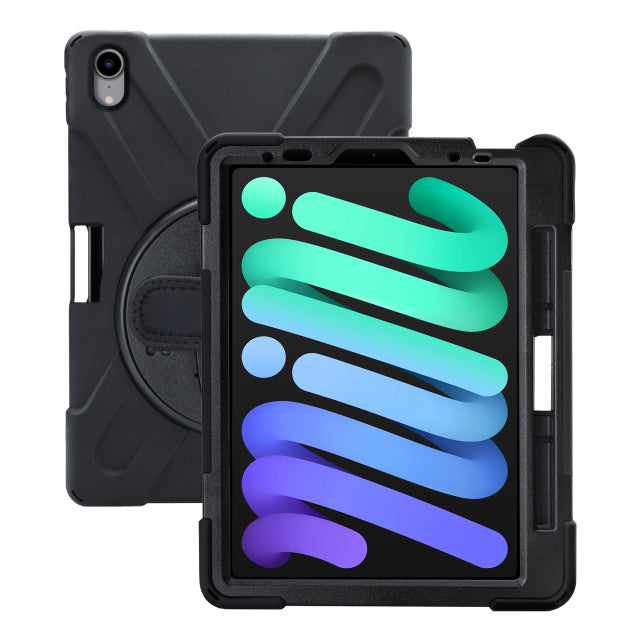 Xccess Survivor All-round Case Apple iPad Mini (2021/2024) Black (Screenless)