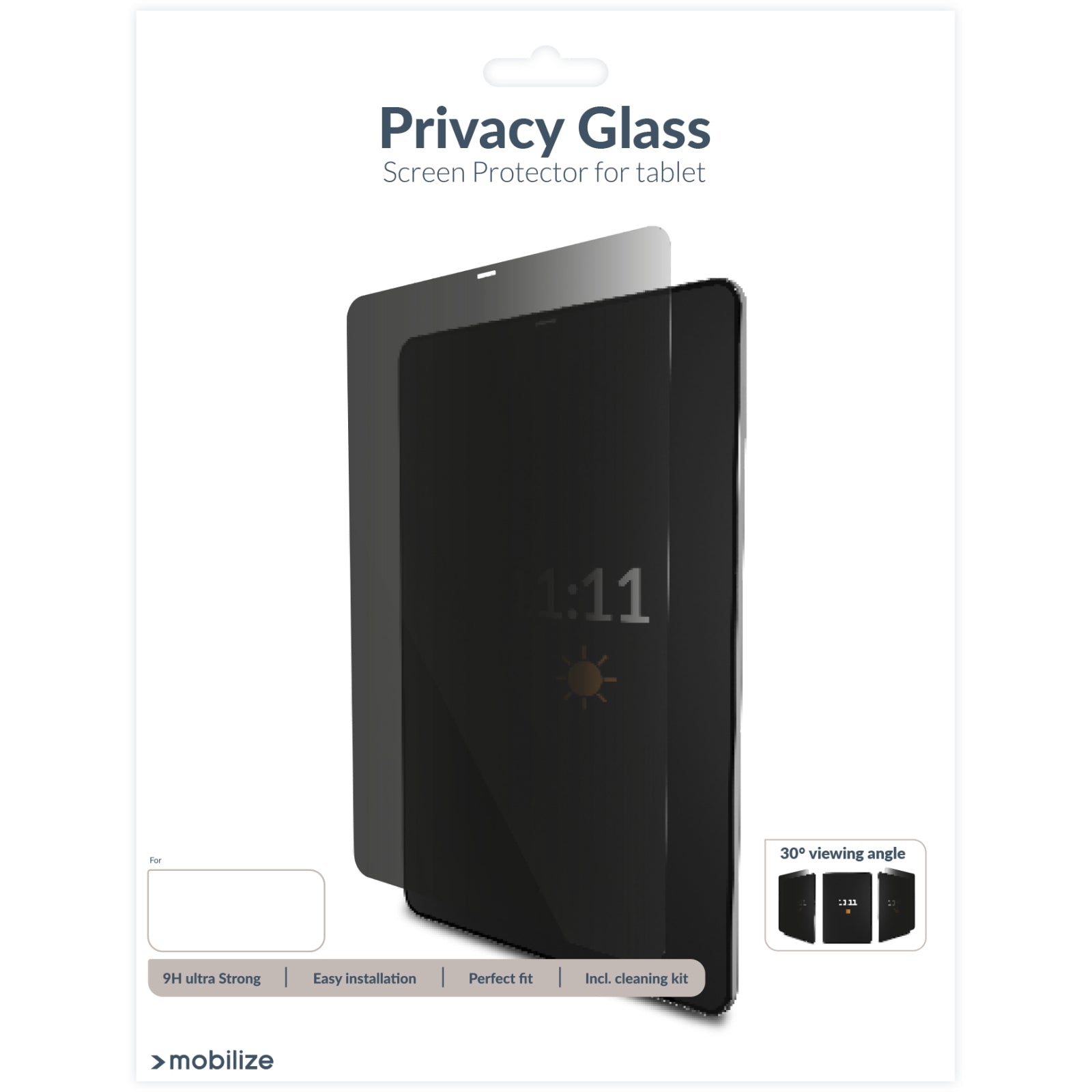 Mobilize Privacy Glass Screen Protector for Apple iPad Mini 6 (2021)/Mini (2024)
