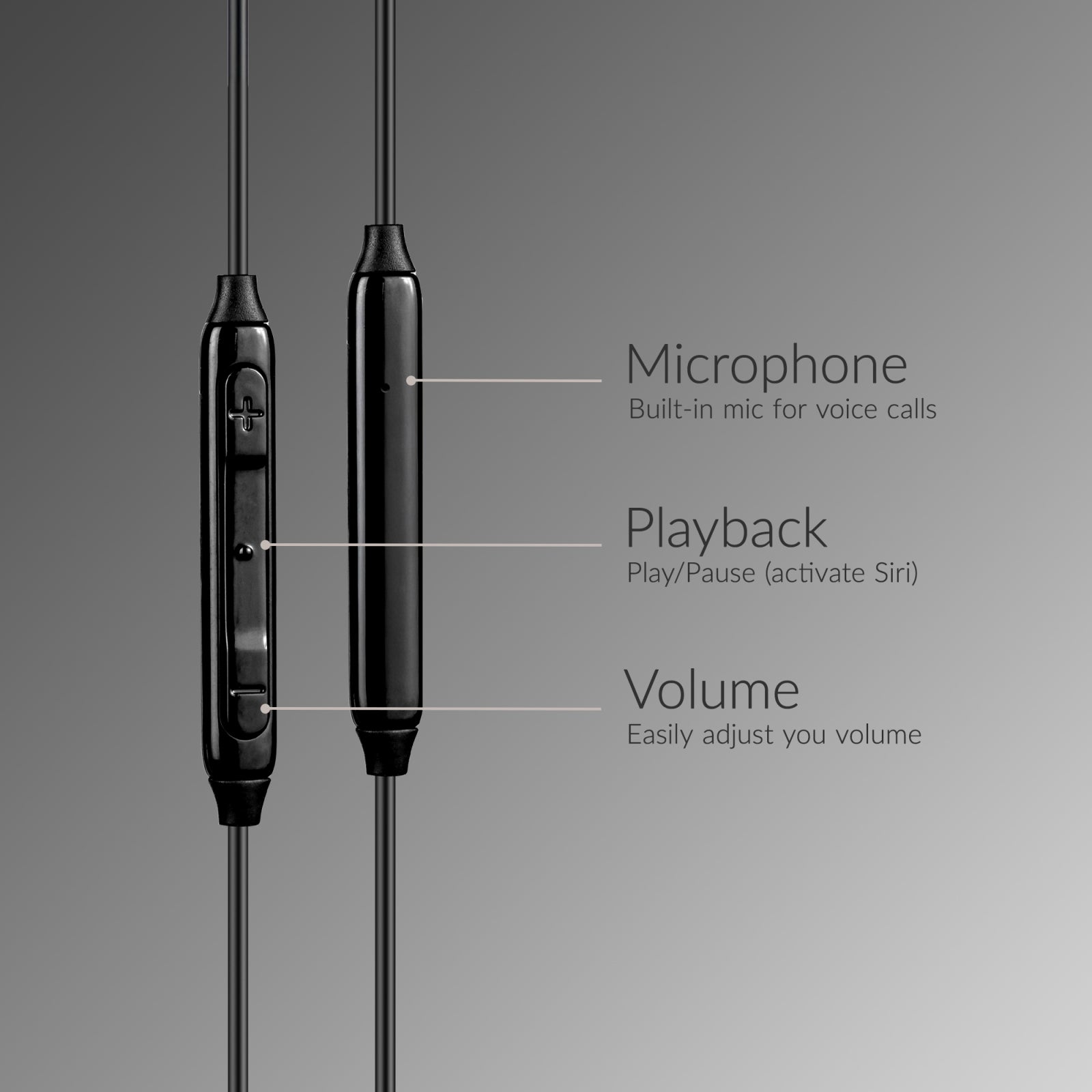 Mobilize In-ear Stereo Headset with Remote 3.5mm Black