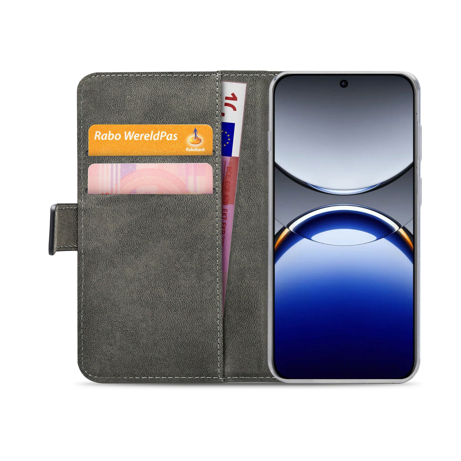Mobilize Classic Gelly Wallet Book Case OPPO Find X8 Black