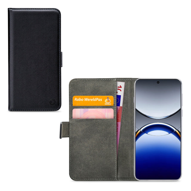 Mobilize Classic Gelly Wallet Book Case OPPO Find X8 Pro Schwarz