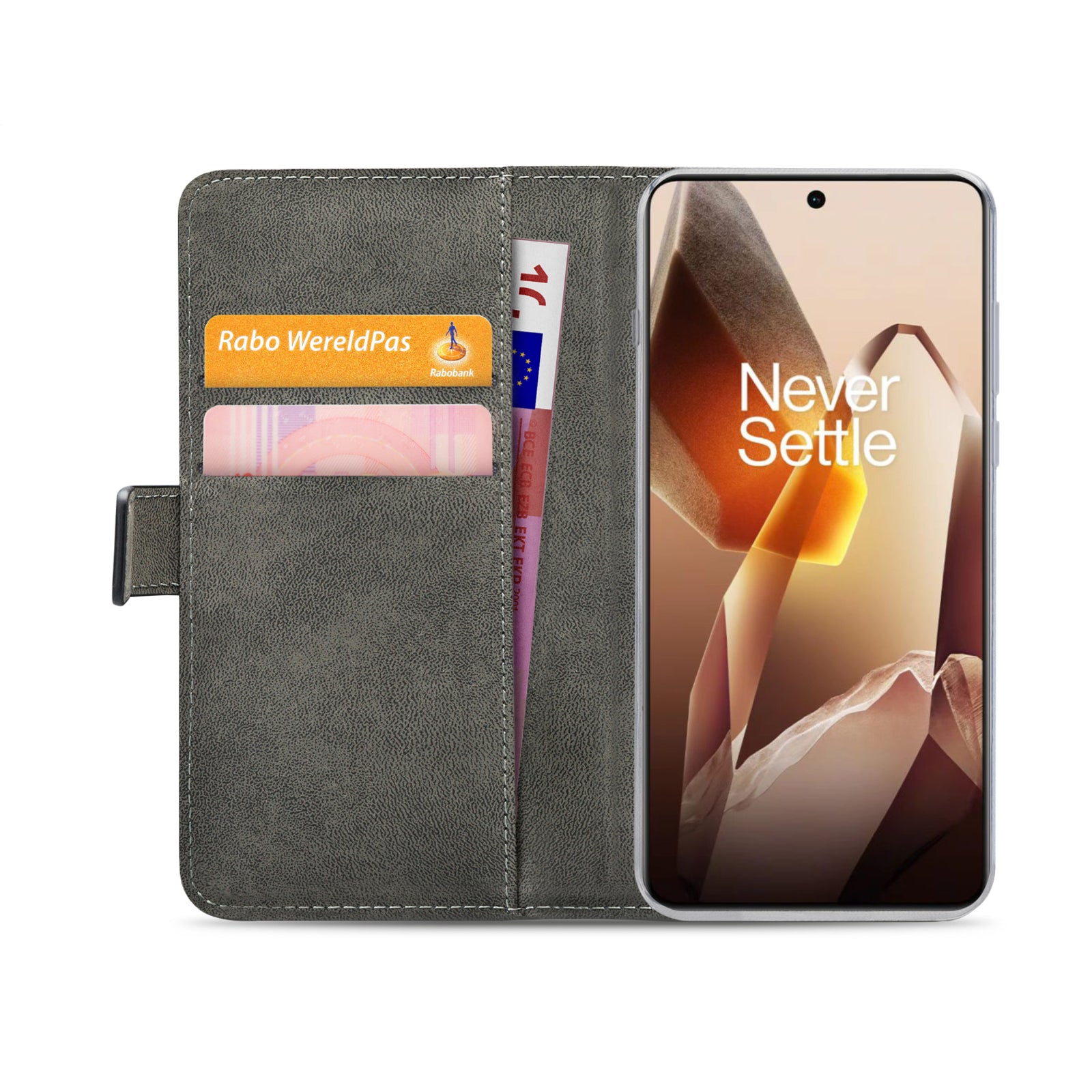 Mobilize Classic Gelly Wallet Book Case OnePlus 13 Black