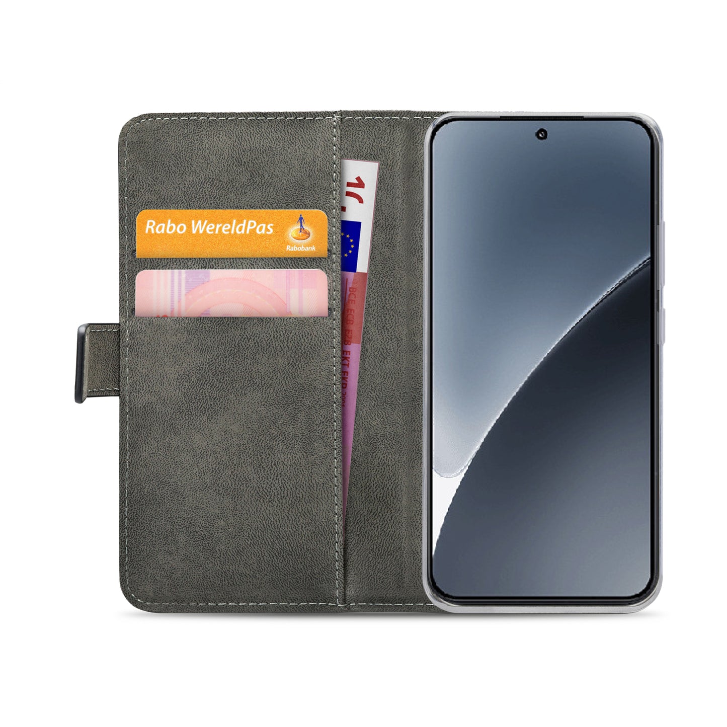 Mobilize Classic Gelly Wallet Book Case Xiaomi 15 Black