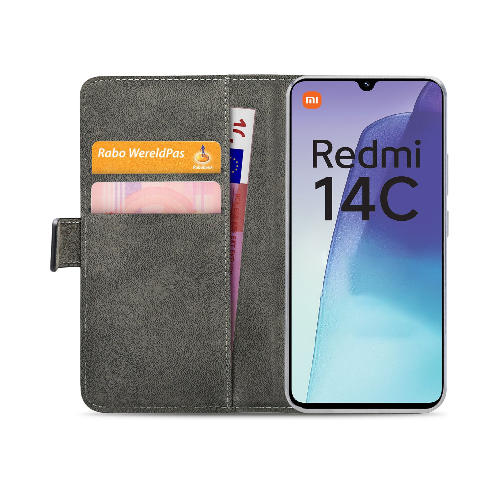 Mobilize Classic Gelly Wallet Book Case Xiaomi Poco C75/Redmi 14C Black