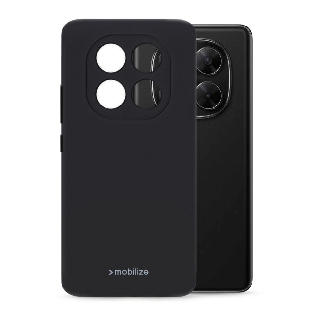 Mobilize Rubber Gelly Case Xiaomi Redmi Note 14 Pro 5G Matt Schwarz