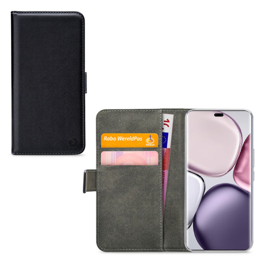Mobilize Classic Gelly Wallet Book Case Honor Magic7 Schwarz