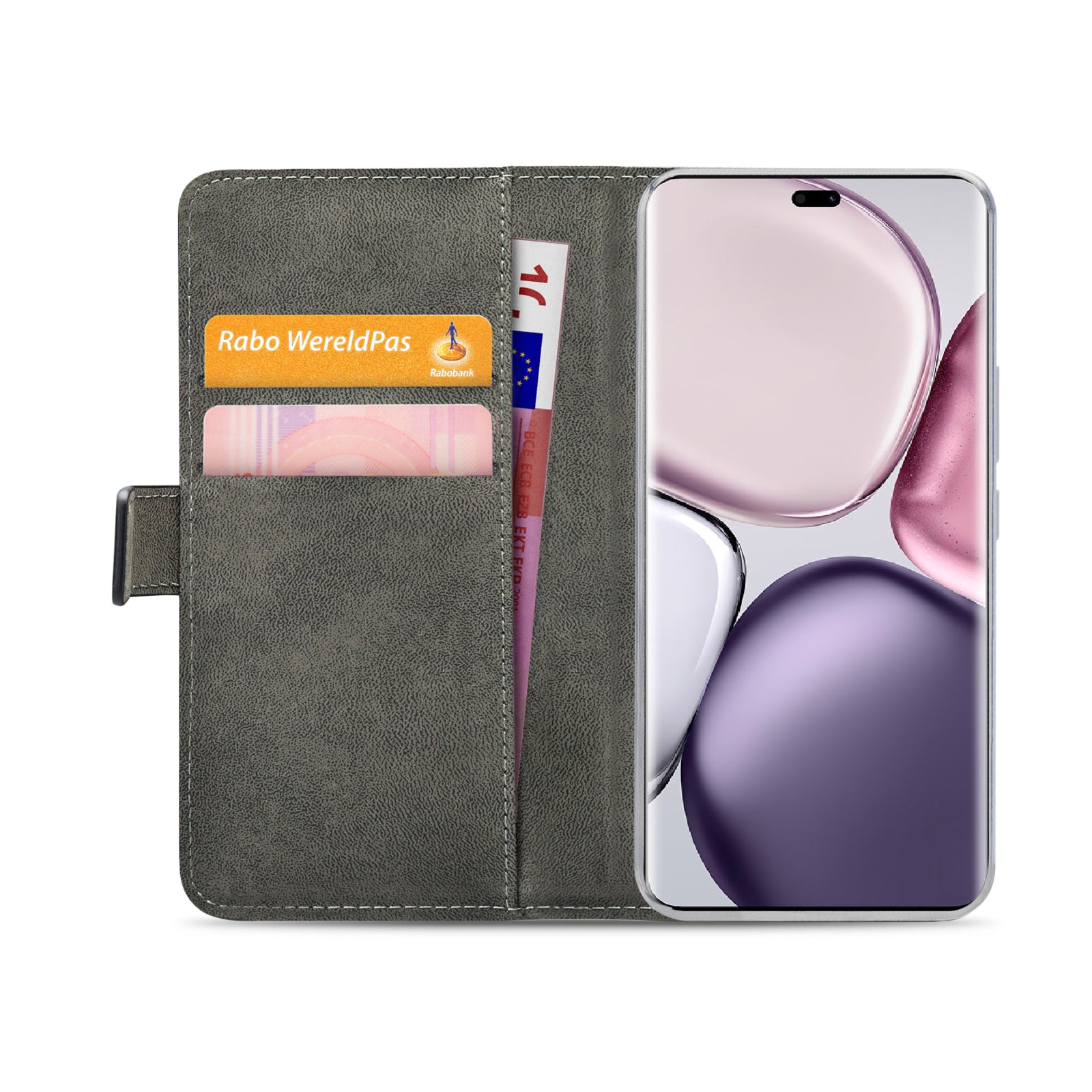 Mobilize Classic Gelly Wallet Book Case Honor Magic7 Black