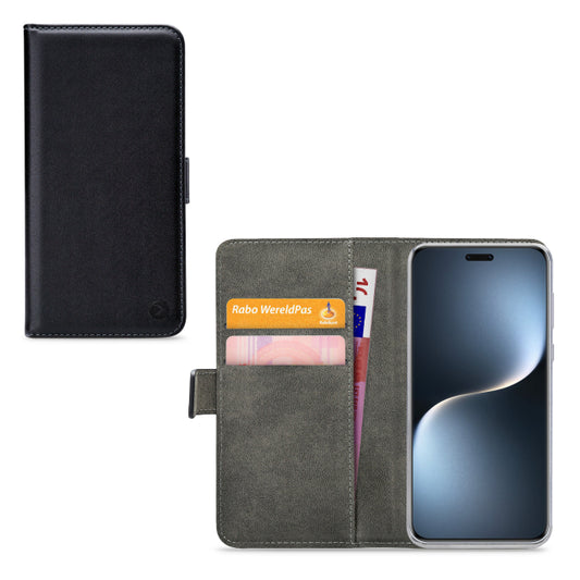 Mobilize Classic Gelly Wallet Book Case Honor Magic7 Pro Schwarz