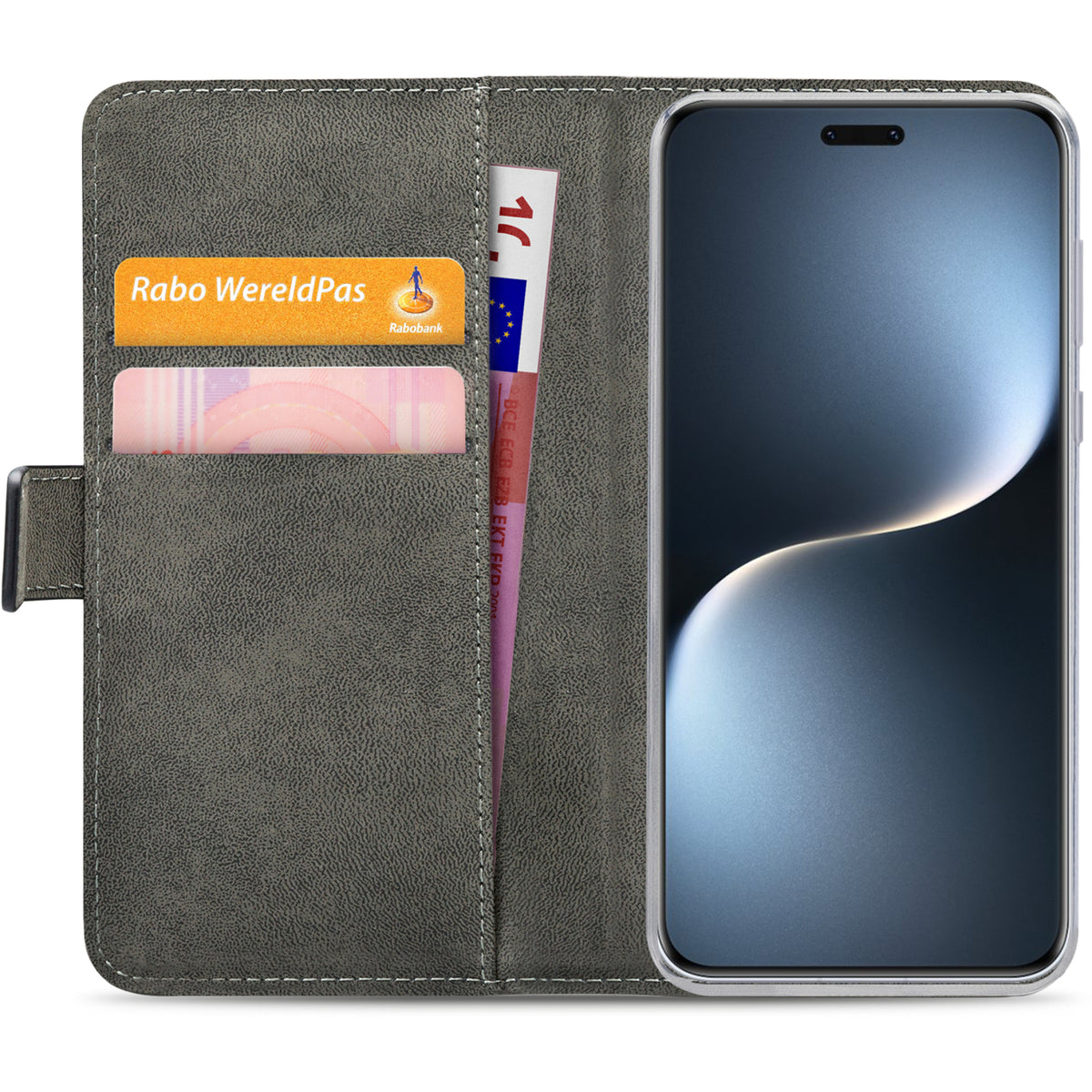 Mobilize Classic Gelly Wallet Book Case Honor Magic7 Pro Black