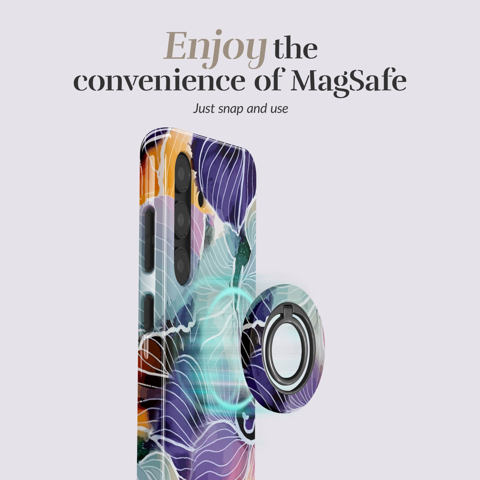 MIO Flowers Magsafe Compatible for Samsung A36 5G/A56 5G