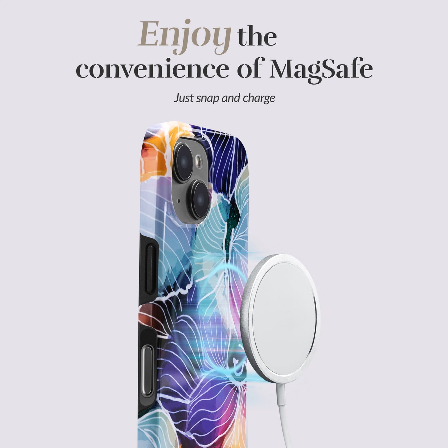 MIO Flowers Magsafe Compatible for iPhone 16e/17e