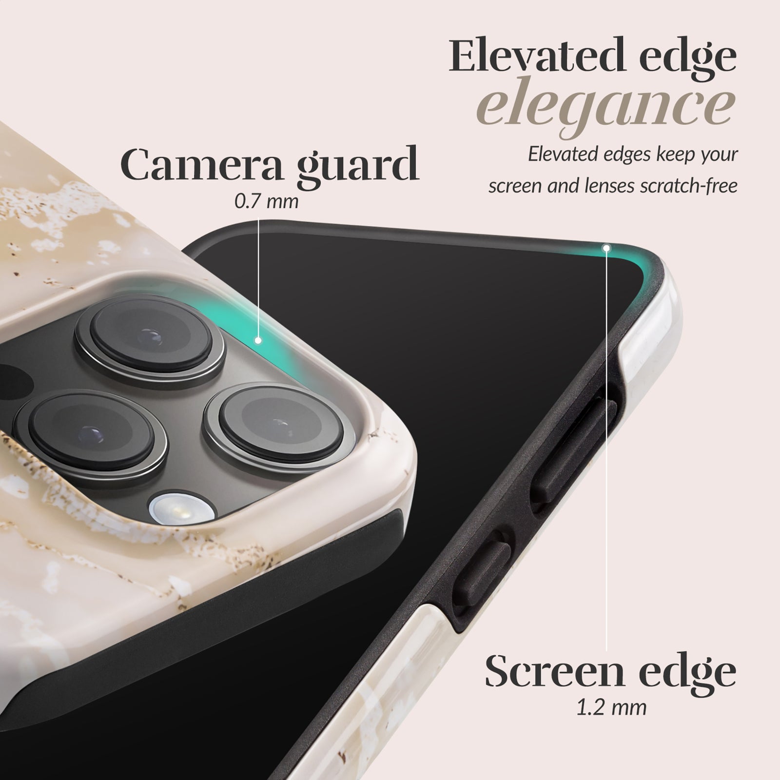MIO Gold Marble Magsafe Compatible for iPhone 16e/17e