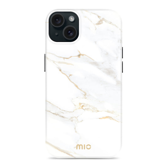 MIO White Marble Magsafe Kompatibel für iPhone 13/14/15
