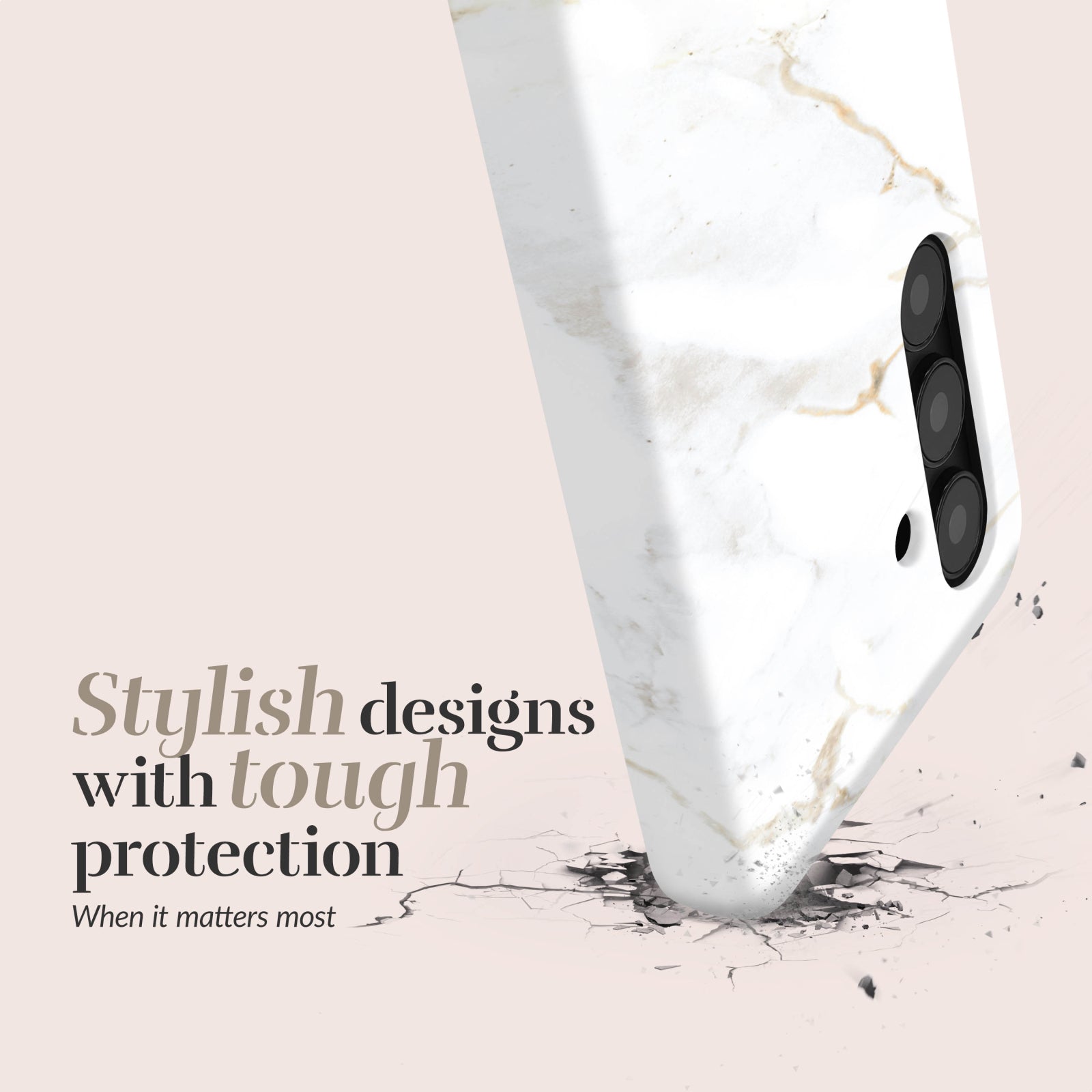 MIO White Marble Magsafe Compatible for Samsung A16 4G/5G