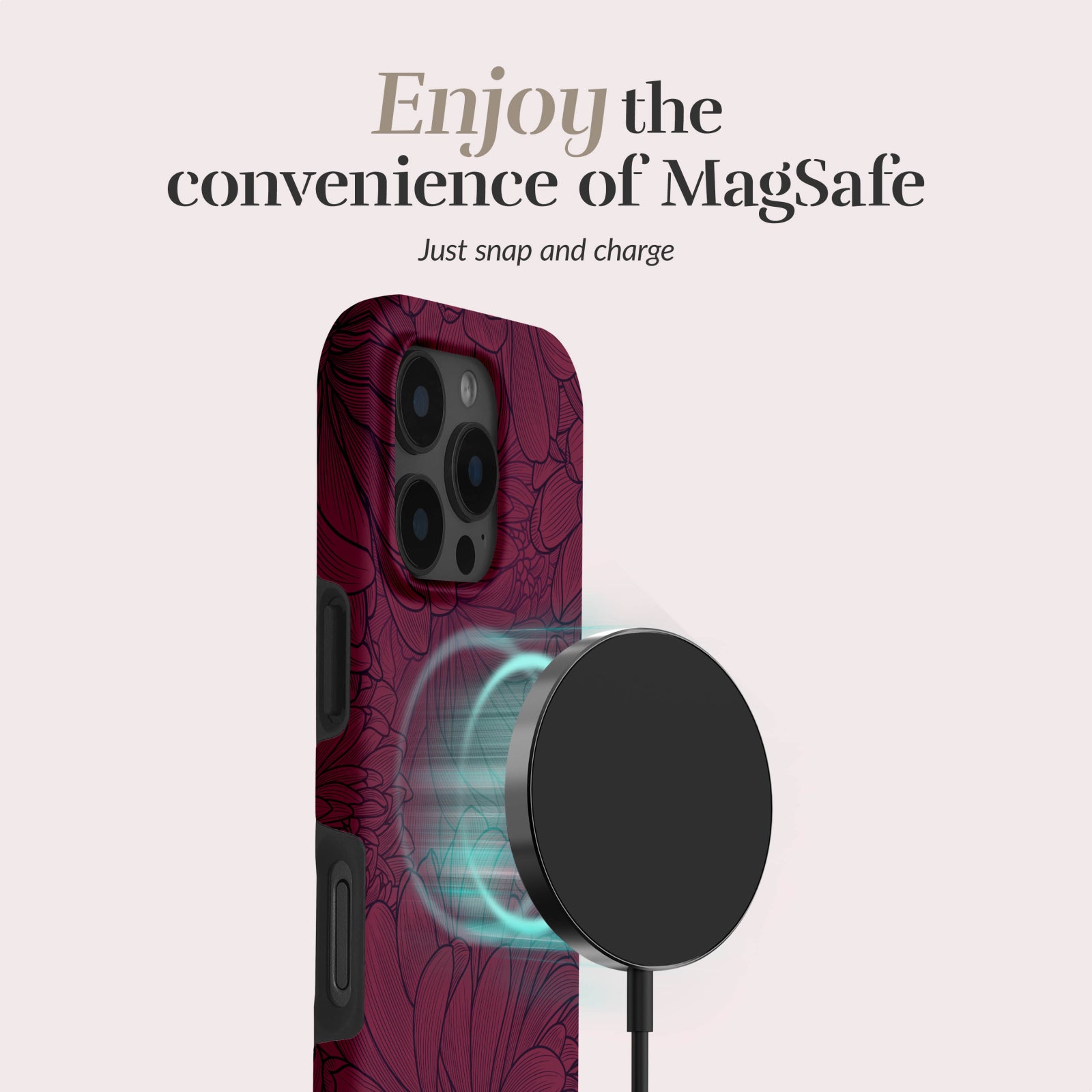 MIO Berry Blooms Magsafe Compatible for iPhone 16