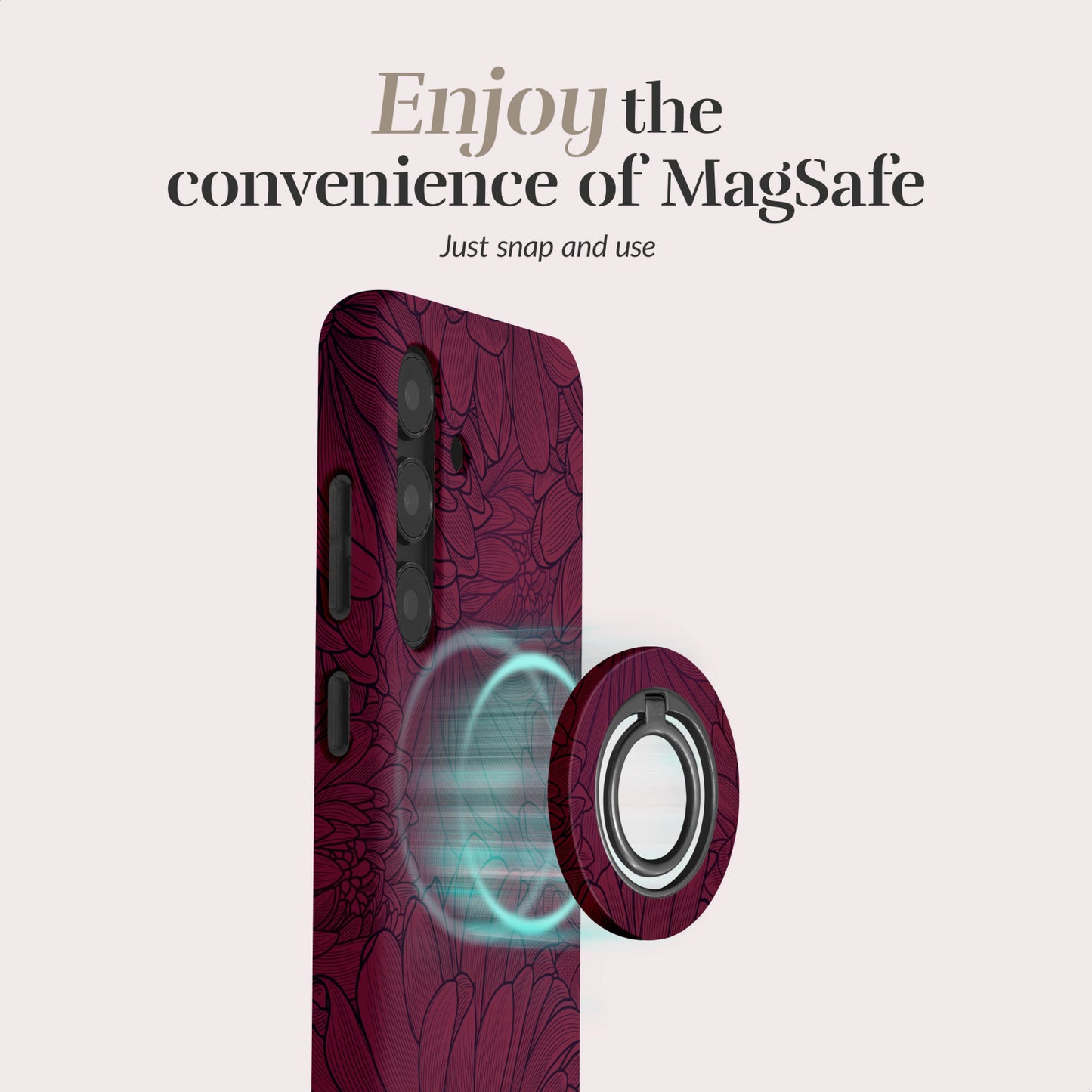 MIO Berry Blooms Magsafe Compatible for Samsung A36 5G/A56 5G