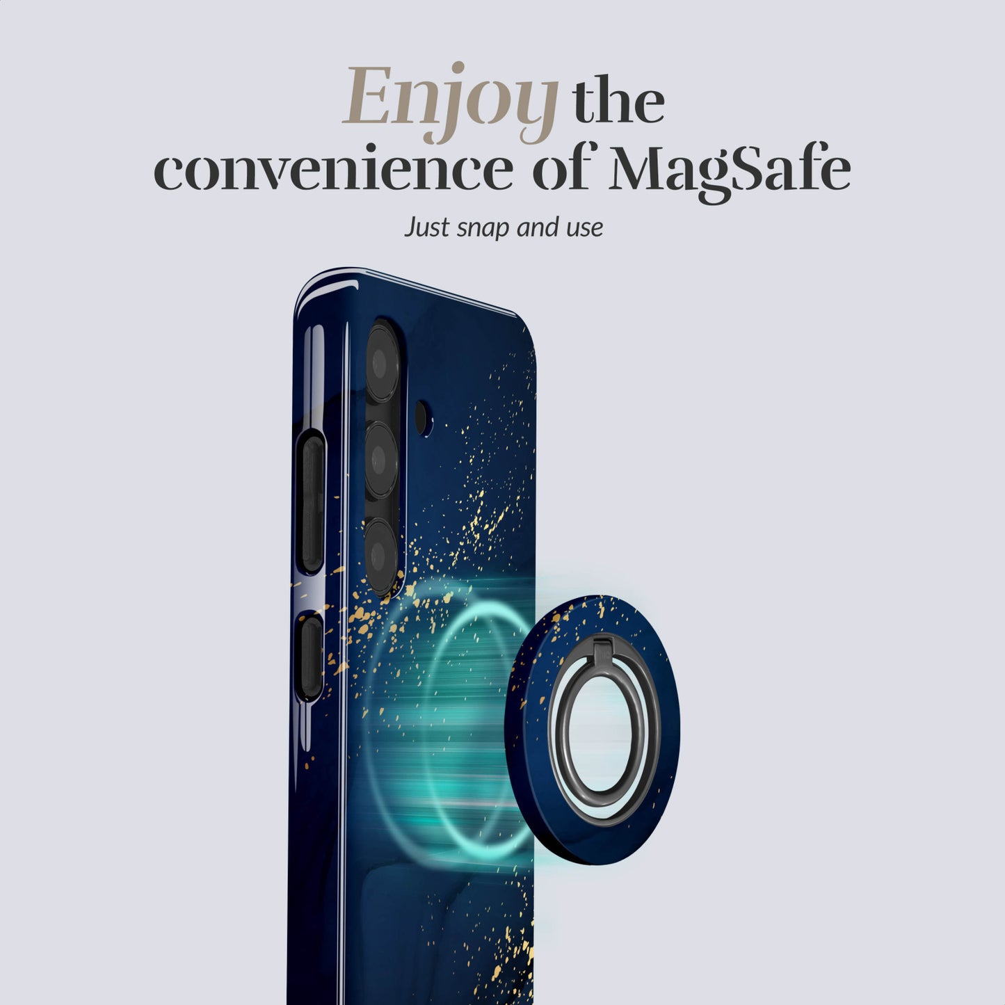 MIO Midnight Sparkle Magsafe Compatible for Samsung A16 4G/5G