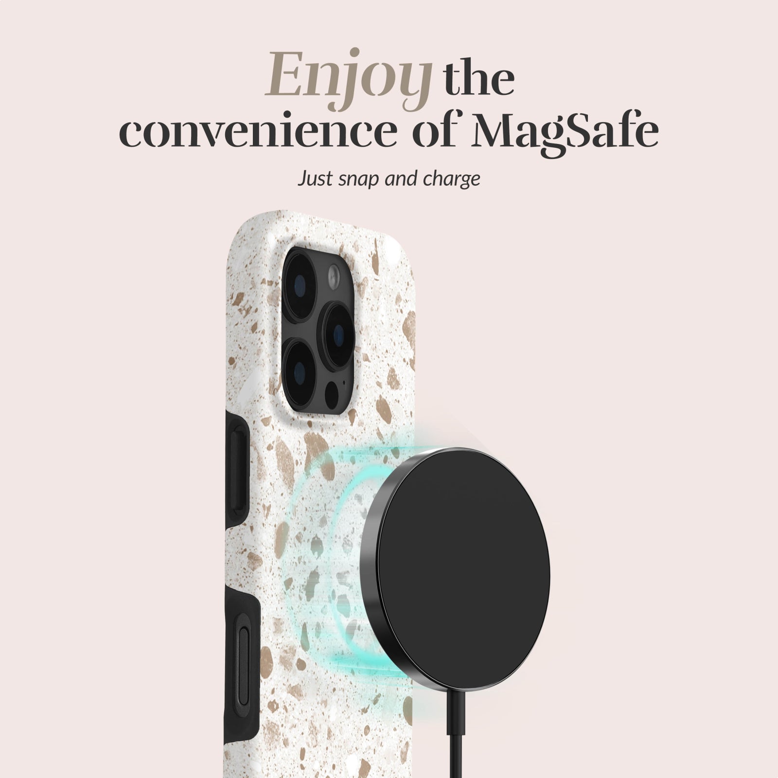 MIO Soft Terrazzo Magsafe Compatible for iPhone 16 Plus