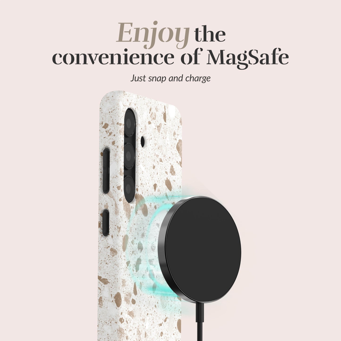 MIO Soft Terrazzo Magsafe Compatible for Samsung S24 FE 5G