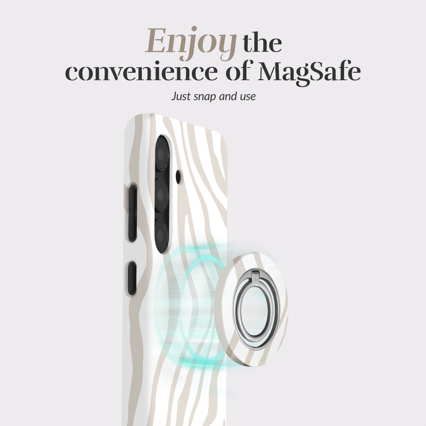 MIO Sandy Zebra Magsafe Compatible for Samsung A16 4G/5G