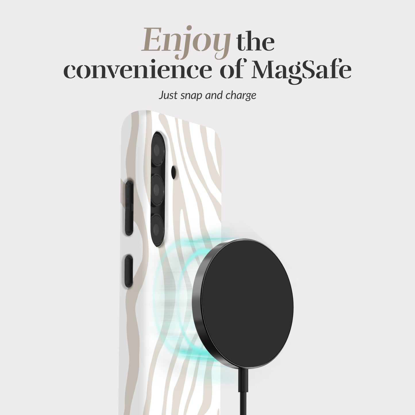 MIO Sandy Zebra Magsafe Compatible for Samsung A55 5G