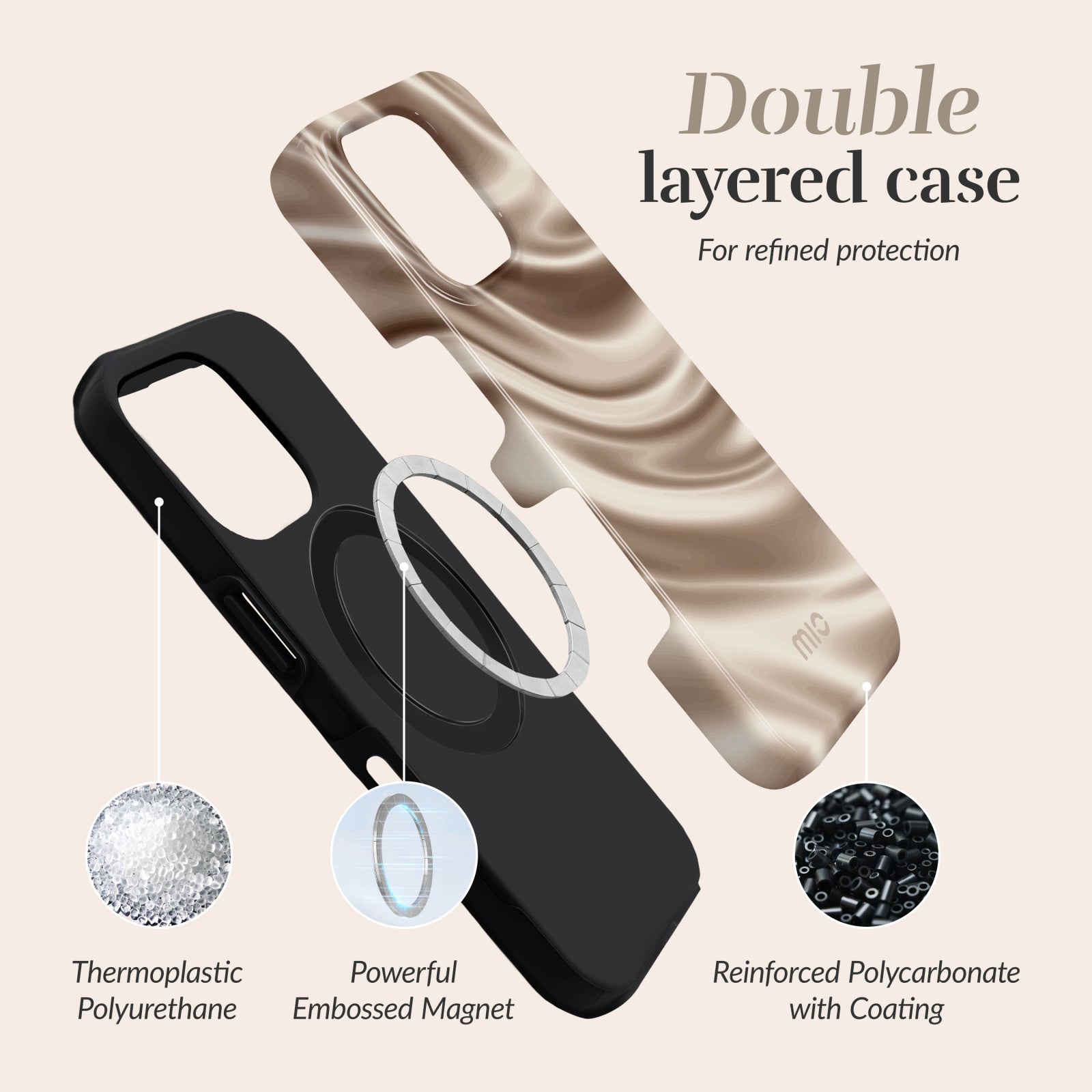MIO Silky Dreams Magsafe Compatible for iPhone 16 Pro