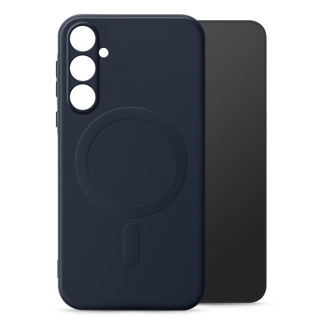 My Style Protective Flex Magsafe Compatible Case for Samsung Galaxy A55 5G Midnight Blue
