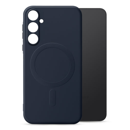 My Style Protective Flex Magsafe Compatible Case for Samsung Galaxy A55 5G Midnight Blue