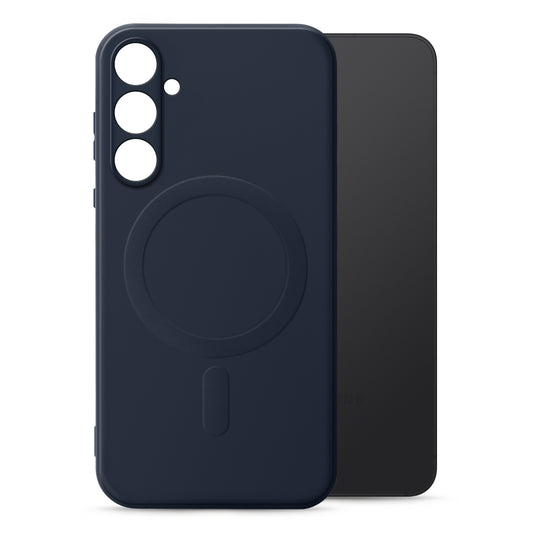 My Style Protective Flex Magsafe Compatible Case for Samsung Galaxy S24 5G Midnight Blue