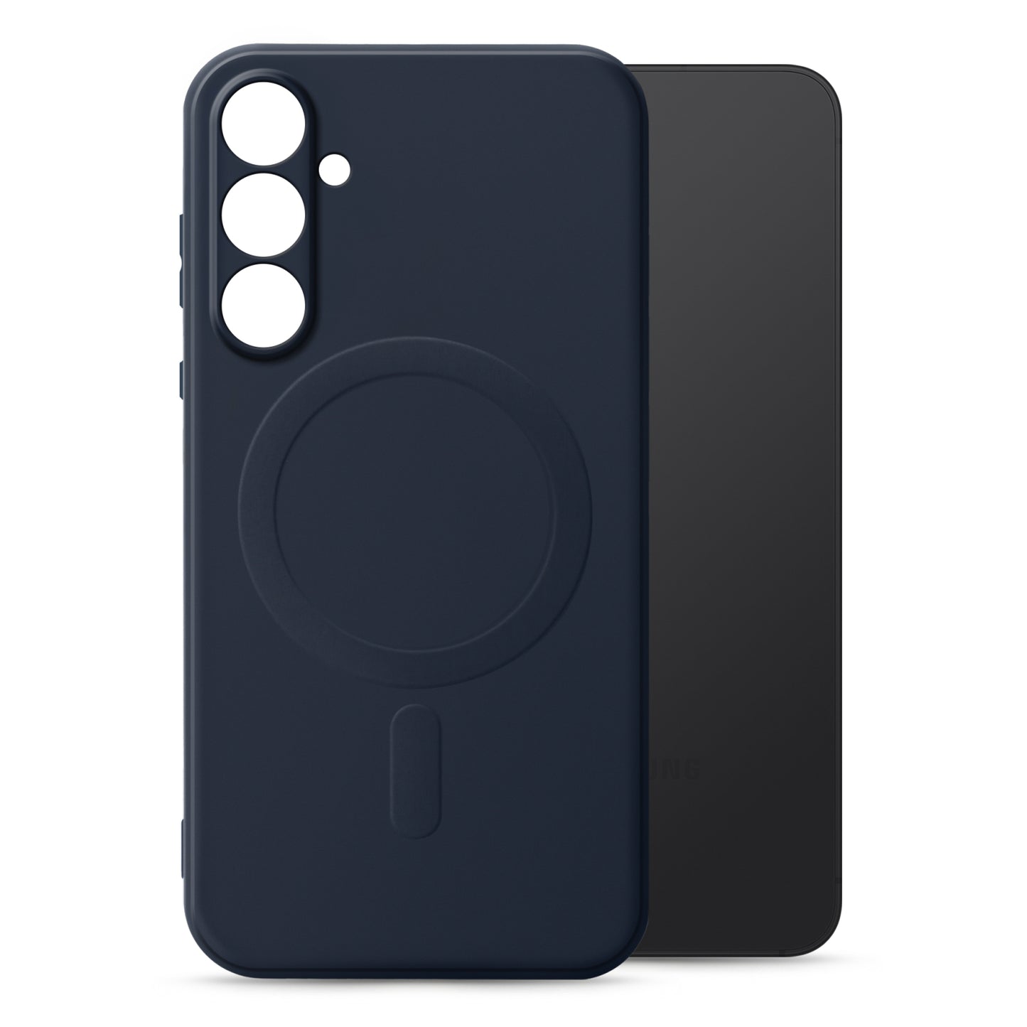 My Style Protective Flex Magsafe Compatible Case for Samsung Galaxy S25 5G Midnight Blue