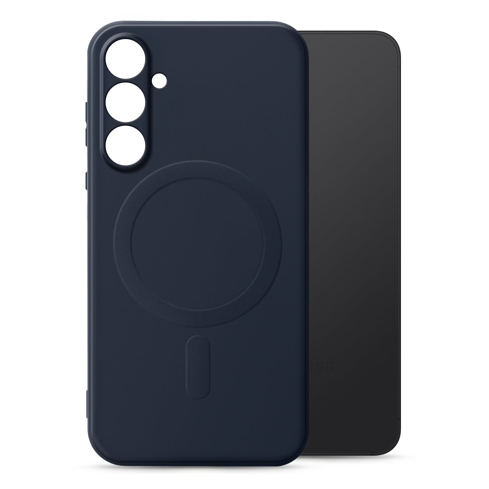 My Style Protective Flex Magsafe Compatible Case for Samsung Galaxy S25 5G Midnight Blue