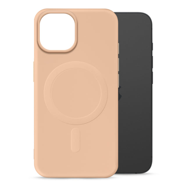 My Style Protective Flex MagSafe Kompatible Hülle für Apple iPhone 13/14/15 Soft Pink