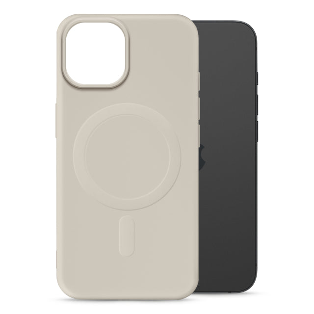 My Style Protective Flex Magsafe Compatible Case für Apple iPhone 13/14/15 Antikweiß
